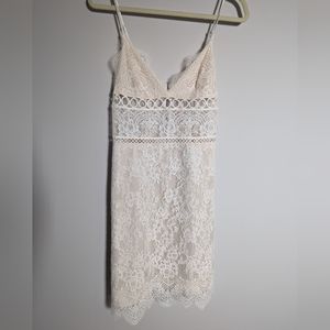 Victoria secret cream dress